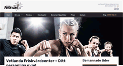 Desktop Screenshot of friskvardcenter.com
